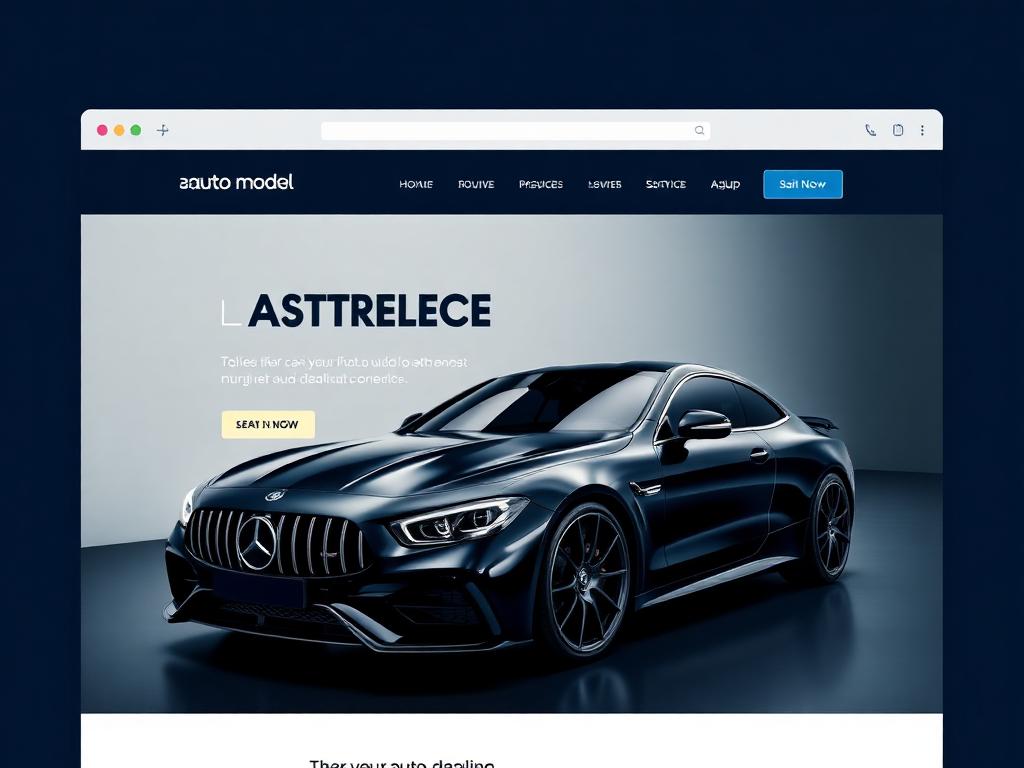 Auto Detailing website design by ICPInnovations — Mirror Finish Detail